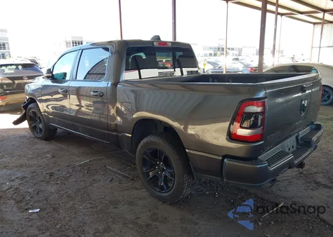 2020 Ram 1500 Big Horn 4X2 5'7 Box from USA, damaged, VIN 1C6RREFT0LN346611